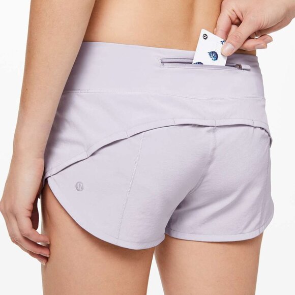 [Lululemon] Speed Up Short *2.5" Silver Lilac 8 - Picture 1 of 8